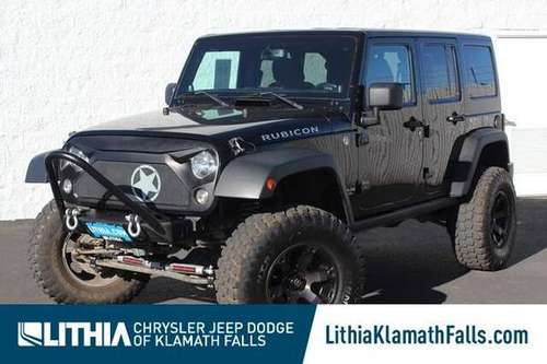 2014 Jeep Wrangler Unlimited 4x4 4WD 4dr Rubicon SUV - cars & trucks... for sale in Klamath Falls, OR