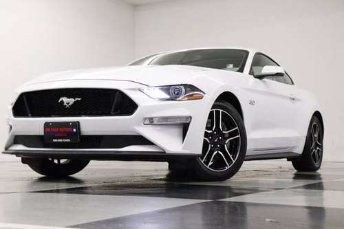 SPORTY White MUSTANG *2019 Ford GT Coupe* 5.0L V8 -PUSH START-... for sale in Clinton, MO