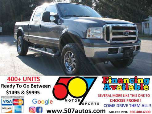 2006 Ford Super Duty F-350 SRW Crew Cab 156 Lariat 4WD - cars & for sale in Roy, WA