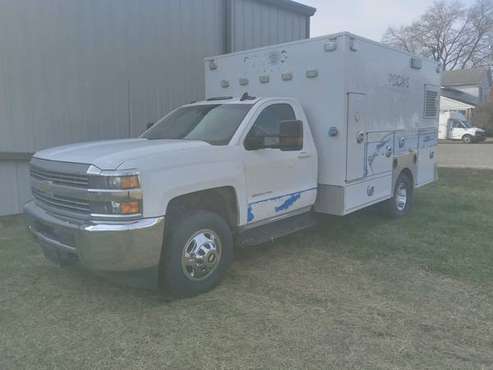 2016 Chevrolet Silverado K3500HD Ambulance Duramax Diesel - cars & for sale in Hicksville, IN