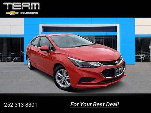 2017 Chevy Chevrolet Cruze LT hatchback Red for sale in Goldsboro, NC