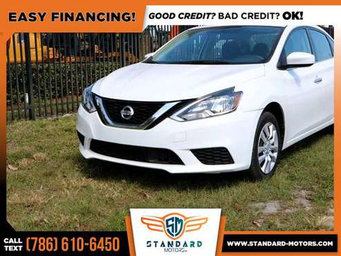 2018 Nissan Sentra S for only - cars & trucks - by dealer - vehicle... for sale in Miami, FL