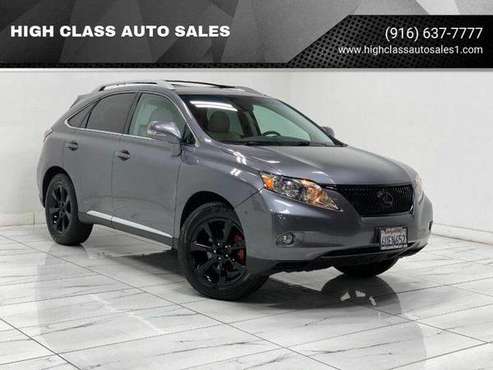 2012 Lexus RX 350 Base AWD 4dr SUV - cars & trucks - by dealer -... for sale in Rancho Cordova, CA