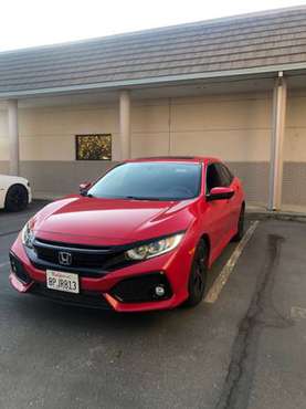2017 Honda Civic Sport Touring Hatch Red Super Clean! - cars &... for sale in Rancho Cordova, CA