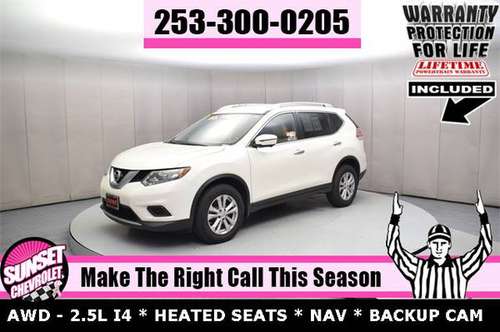 2016 Nissan Rogue AWD All Wheel Drive SV 2.5L SUV 4WD CROSSOVER for sale in Sumner, WA