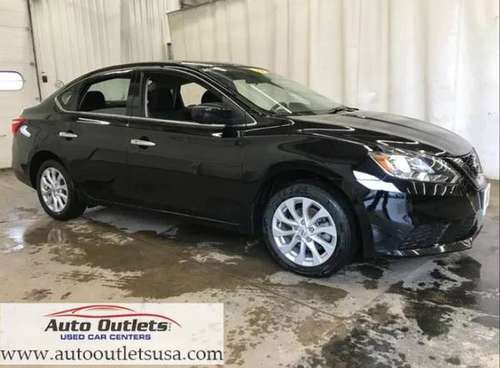 2019 Nissan Sentra SV 27, 637 Miles Bluetooth Audio Back Up Camera for sale in Wolcott, NY