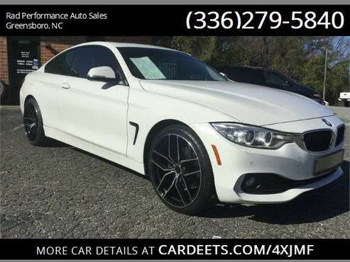 2015 BMW 428XI AWD - cars & trucks - by dealer - vehicle automotive... for sale in Greensboro, NC