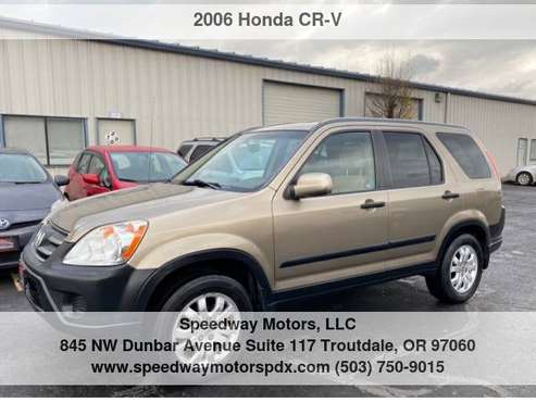 2006 Honda CRV 4WD EX 5 Spd Manual, Clean Title!! 1 rav4 cr-v 2005 -... for sale in Troutdale, OR