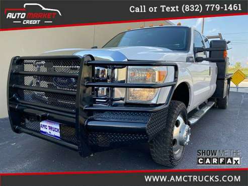 2013 Ford F-350 F350 Dually 6.2 Flat Bed 4x4 2-OWNER 52K Miles NO... for sale in HOUSTON, SC