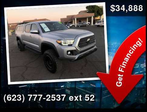 2018 Toyota Tacoma TRD Off Road Double Cab 4WD Silver - cars &... for sale in Glendale, AZ