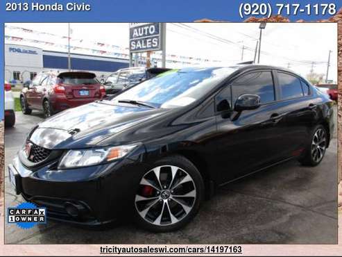 2013 HONDA CIVIC SI 4DR SEDAN Family owned since 1971 - cars & for sale in MENASHA, WI