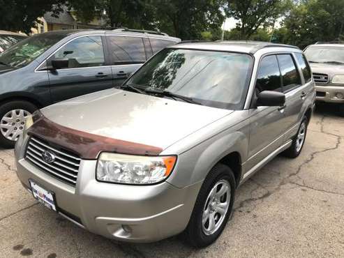 2007 SUBARU FORESTER for sale in milwaukee, WI