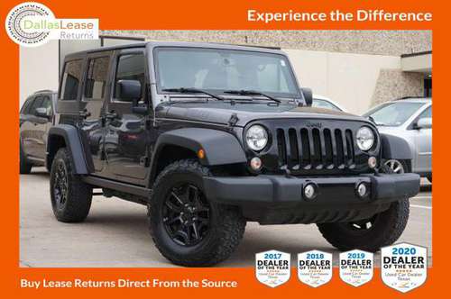 2016 Jeep Wrangler Unlimited Willys Wheeler *Online Approval*Bad... for sale in Dallas, TX