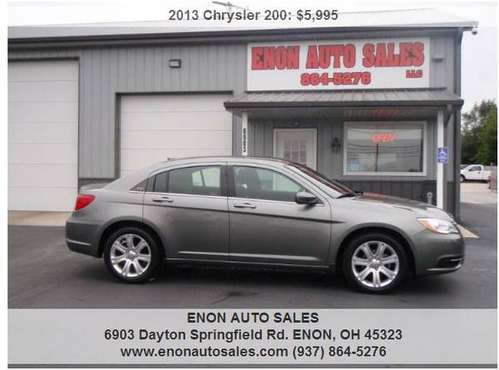 2013 Chrysler 200 Touring 4dr Sedan - cars & trucks - by dealer -... for sale in 45323, OH