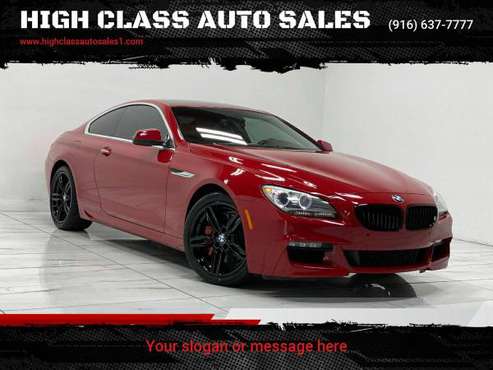 2012 BMW 6 Series 650i 2dr Coupe - - by dealer for sale in Rancho Cordova, NV