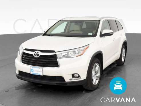 2015 Toyota Highlander Limited Sport Utility 4D suv White - FINANCE... for sale in Oakland, CA