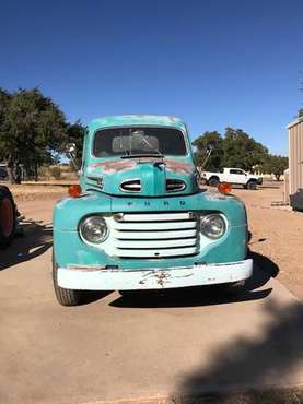 1950 Ford F-4 Dual wheel Flatbed - cars & trucks - by owner -... for sale in Hereford, AZ