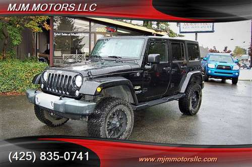 *2015* JEEP WRANGLER SAHARA 4DR 4X4 LOADED WITH LOW MILES! for sale in Lynnwood, WA