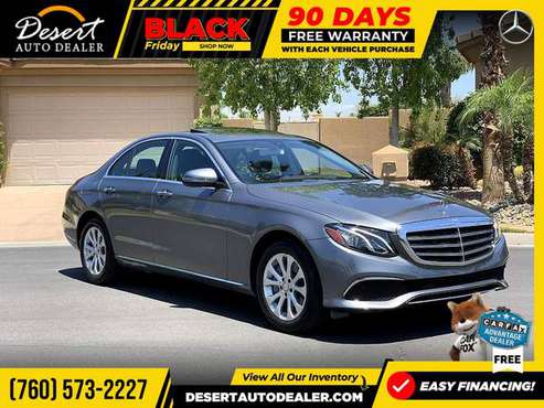 This 2017 Mercedes-Benz E300 10,000 MILES Luxury Sedan is simply ELE... for sale in Palm Desert , CA