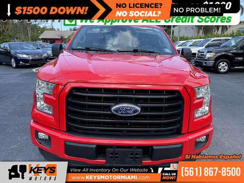 382/mo - 2017 Ford F150 F 150 F-150 XL SuperCab 6 5ft 6 5 ft for sale in West Palm Beach, FL