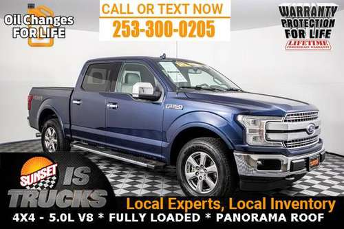 2018 Ford F-150 Lariat 4x4 4WD F150 SuperCrew PICKUP TRUCK - cars &... for sale in Sumner, WA