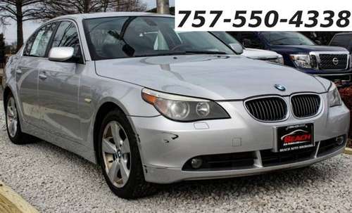 2006 BMW 5-Series 530xi, HEATED SEATS, LEATHER, BLUETOOTH, PARKING S for sale in Norfolk, VA