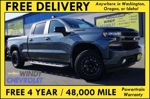 Pre-Owned 2020 Chevy Silverado 1500 RST 4X4 Crew Cab LIKE NEW for sale in Tacoma, OR