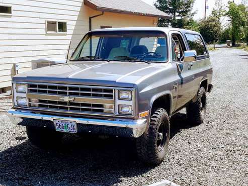 1987 Chevrolet K5 Blazer - cars & trucks - by owner - vehicle... for sale in Yamhill, OR