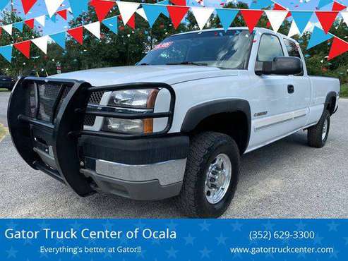 2004 Chevrolet Chevy Silverado 2500HD LS 4dr Extended Cab 4WD LB for sale in Ocala, FL