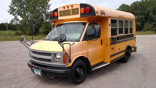 '98 Chevrolet G3500 School Bus-Only 51k for miles!!! for sale in Princeton, MN