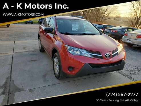 2015 Toyota RAV4 LE AWD 4dr SUV EVERYONE IS APPROVED! - cars & for sale in Vandergrift, PA