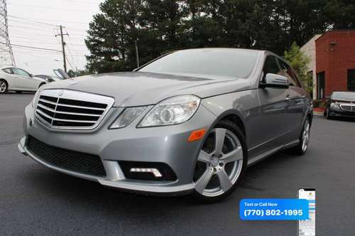 2011 Mercedes-Benz E-Class E350 1 YEAR FREE OIL CHANGES W/PURCHASE!... for sale in Norcross, GA