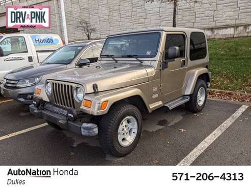 2003 Jeep Wrangler Sahara 4x4 4WD Four Wheel Drive SKU:3P345073 -... for sale in Sterling, District Of Columbia