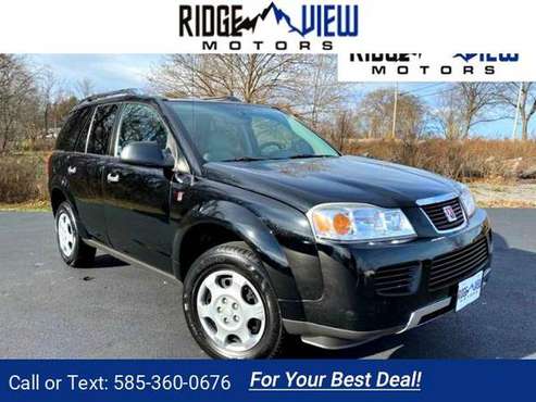 2007 Saturn VUE I4 suv Black Onyx - cars & trucks - by dealer -... for sale in Spencerport, NY