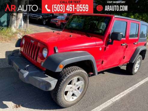 2014 Jeep Wrangler Unlimited Sport PRICED TO SELL! for sale in Portland, OR