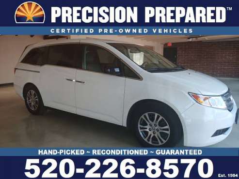 2012 Honda Odyssey EX-L, 1-Owner, Rear Entertainment System - cars &... for sale in Tucson, AZ