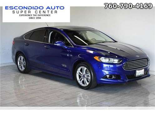 2016 Ford Fusion Energi 4dr Sedan Titanium - Financing For All! for sale in San Diego, CA