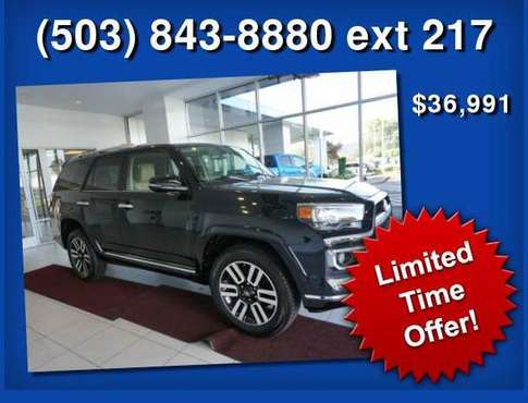 2017 Toyota 4Runner Limited **We Offer Financing To Anyone the Law... for sale in Milwaukie, OR