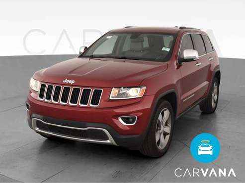 2014 Jeep Grand Cherokee Limited Sport Utility 4D suv Red - FINANCE... for sale in Bakersfield, CA