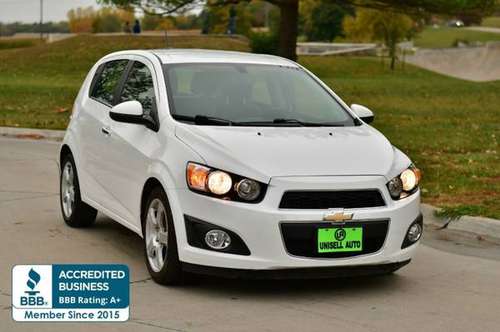 2015 Chevrolet Sonic LTZ Auto 4dr Hatchback 46,522 Miles - cars &... for sale in Omaha, IA