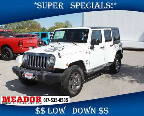 2013 Jeep Wrangler Unlimited Sport - Big Savings for sale in Burleson, TX