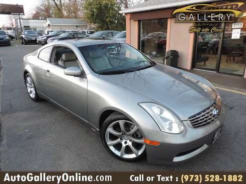 2006 Infiniti G35 Coupe 2dr Cpe Manual - WE FINANCE EVERYONE! - cars... for sale in Lodi, CT