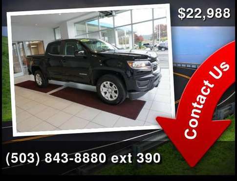 2018 Chevrolet Colorado LT **We Offer Financing To Anyone the Law... for sale in Milwaukie, OR
