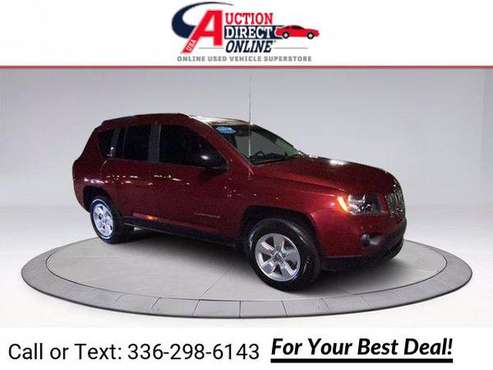 2015 Jeep Compass Sport suv Red - - by dealer for sale in Raleigh, NC
