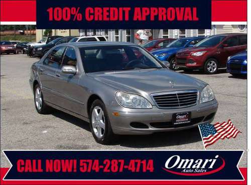 2004 Mercedes-Benz S-Class 4dr Sdn 5.0L . Guaranteed Approval! As low for sale in South Bend, IN