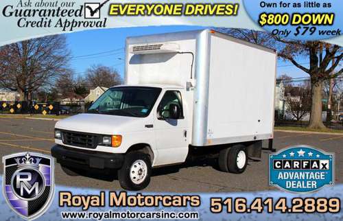 2004 FORD E350 SUPER DUTY REFRIGERATED TRUCK WE FINANCE ALL !!! -... for sale in Uniondale, NY