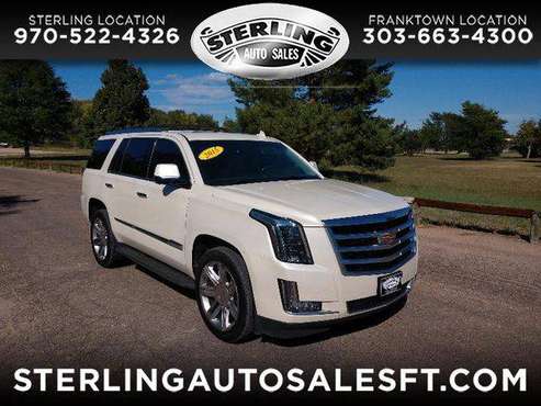 2015 Cadillac Escalade Luxury 4WD - CALL/TEXT TODAY! for sale in Sterling, CO