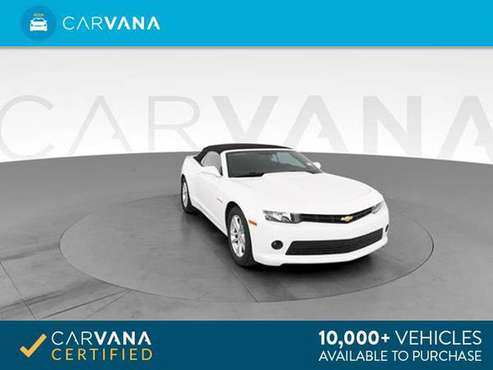 2014 Chevy Chevrolet Camaro LT Convertible 2D Convertible WHITE - for sale in Macon, GA