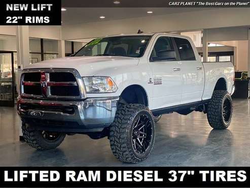2018 Ram 2500 4x4 4WD Dodge LIFTED DIESEL TRUCK 37 TIRES 22 WHEELS for sale in Gladstone, WA