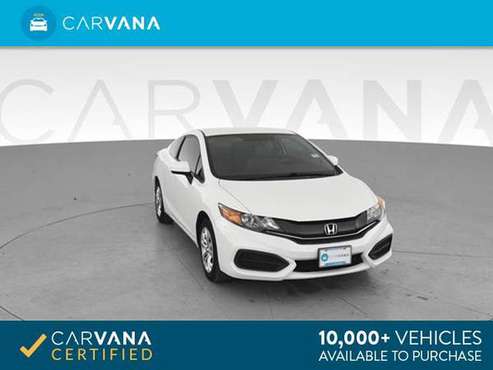 2015 Honda Civic LX Coupe 2D coupe White - FINANCE ONLINE for sale in Atlanta, CO